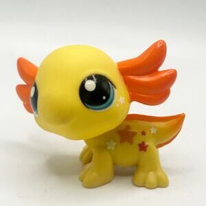 Littlest Pet Shop 2024 Generation 7 Yellow Axolotl Mini Figure #36